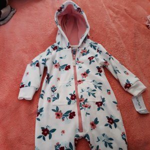 FLORAL FLEECE JUMPER